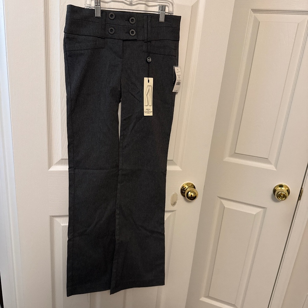 Woman’s Grey Bootcut Dress Pants